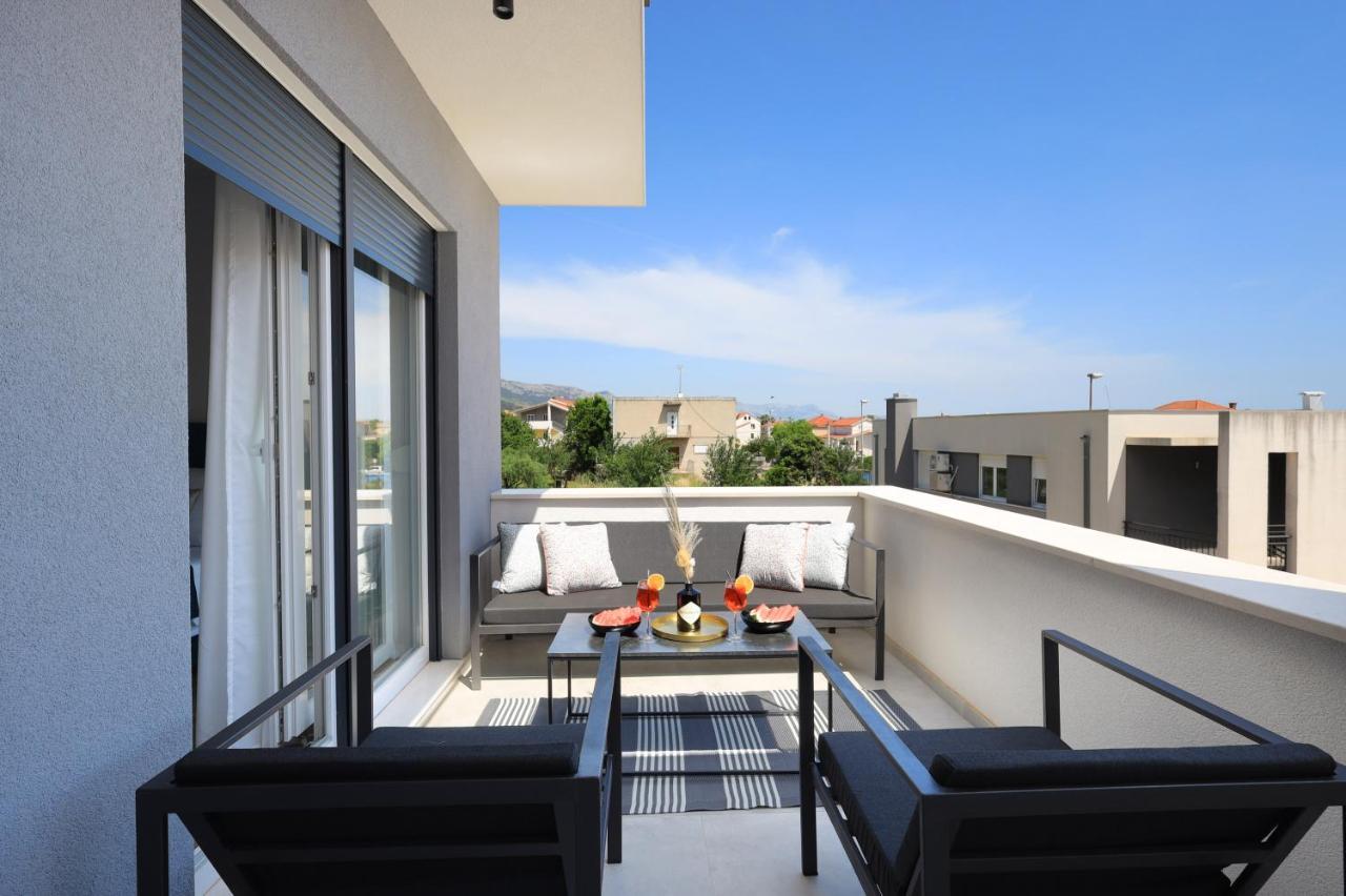 Bonaca Apartments With Terrace And Private Parking Kaštela 외부 사진